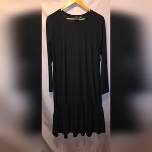 Free Press Black Dress Womens Size Large (Janni #13)
